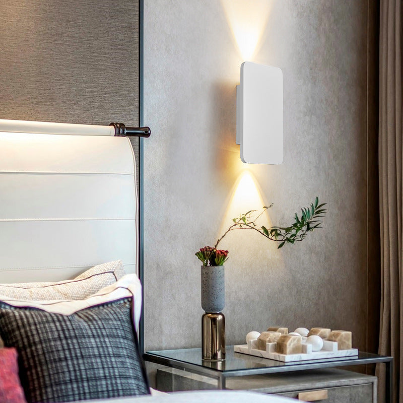Binnen Rechthoekige LED Wandlamp - Modern Metalen Ontwerp