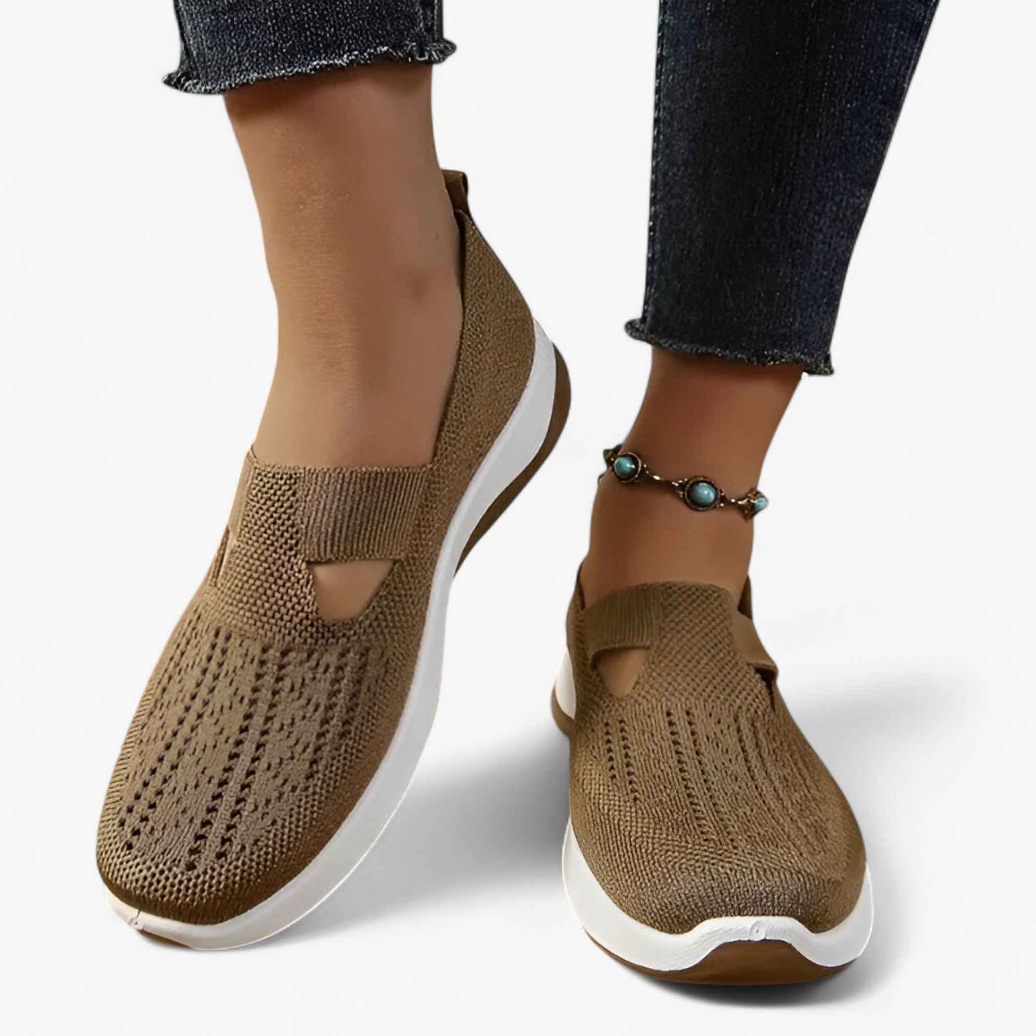 Damesschoenen van Denim Lichtgewicht & Comfortabel met Effectieve Demping
