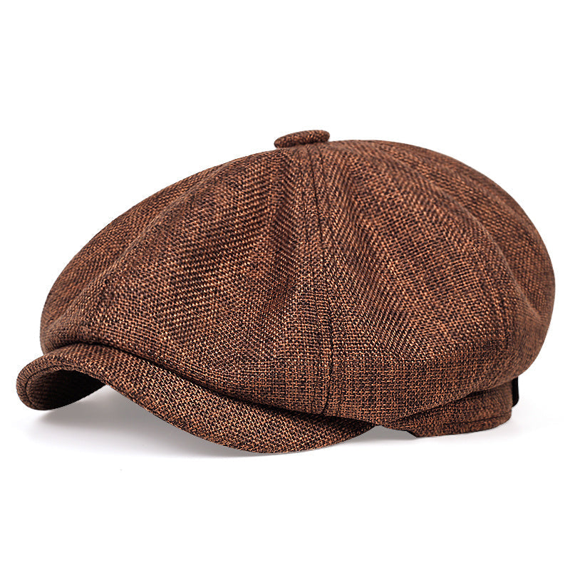 Newsboy Cap : Pet Dames Zwart - Krantenjongenspetten van Polyester Volwassen Geweven voor Mannen en in van Pantino