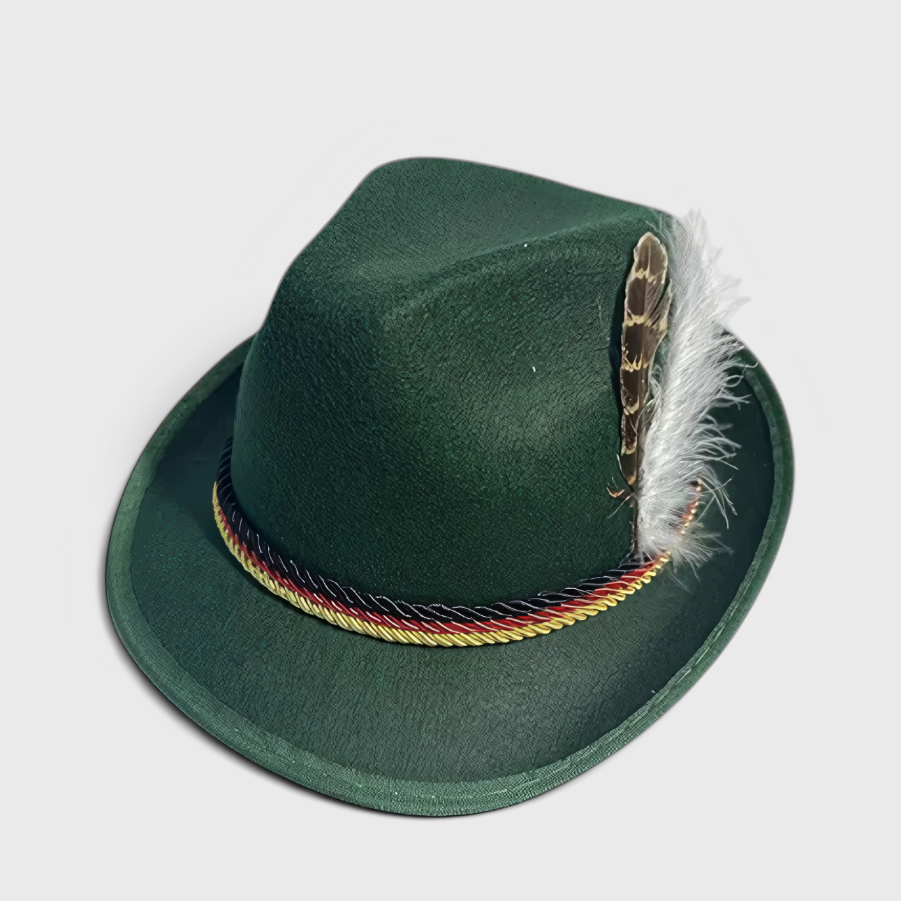 Gifts – Seasonal – Oktoberfest : Oktoberfestmuts Unisex, Traditioneel met Sierlijke Accent in Groen van Steiner-boutique