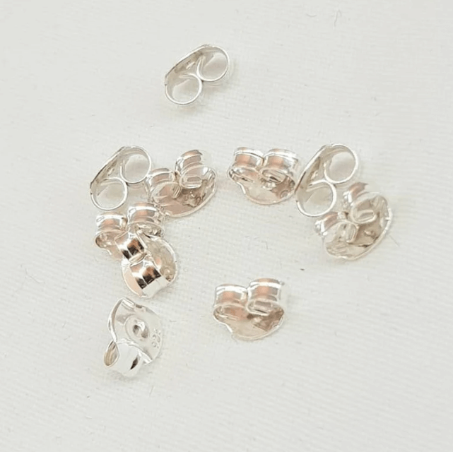 Earring Backs : Oorbellen Achterstopper - Zilver in Zilver van Pantino