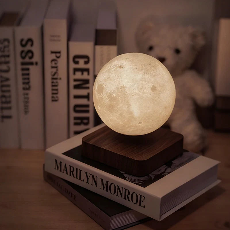 EtherealOrbit Zwevende Lamp – Magnetisch Zwevend Maan & Saturnus Licht