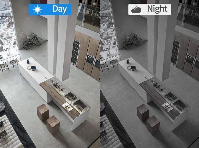 Binnencamera WiFi Full HD | Nachtzicht Bewegingsalarm Tweeweg Spraak