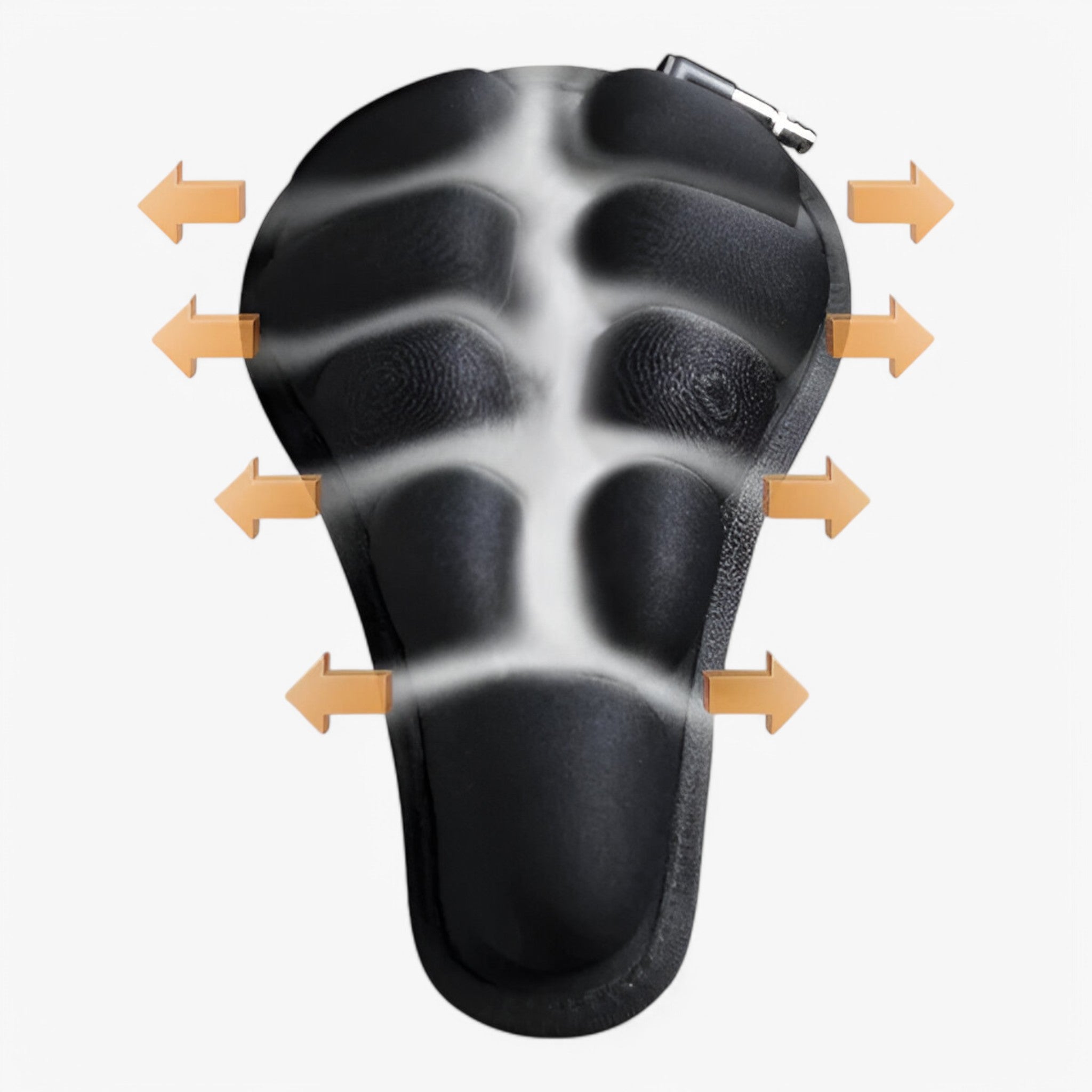 other : Gel Fietszadelhoes Zwart - Schokabsorberend Memory Foam voor Comfortabel Fietsen Universeel in van Pantino
