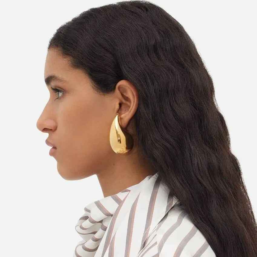 Earrings : Oorbellen Goud - SparkleAura - Met Druppel in van Pantino