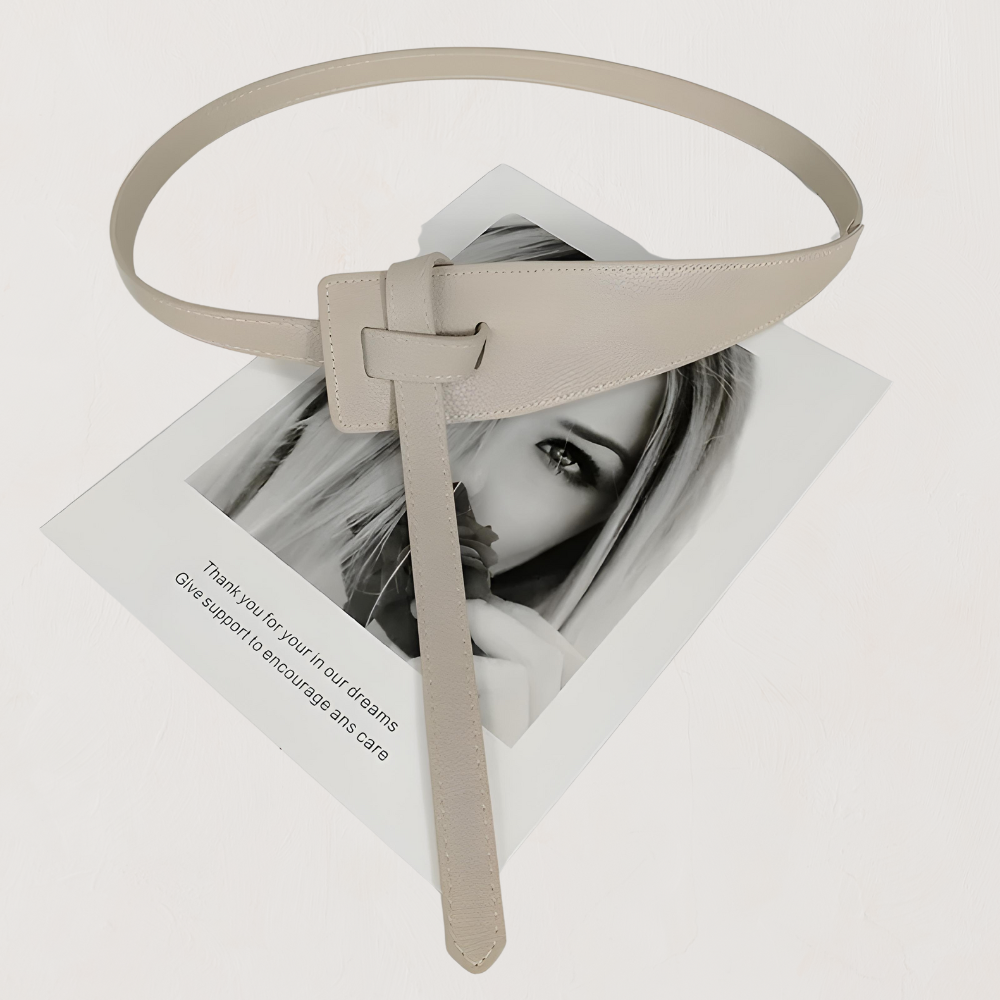 Belt : Oceaan Riem - Beige - Accessoire in van Pantino