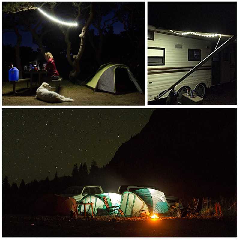 Draagbare Camping LED Striplamp – Waterdicht, USB Oplaadbaar