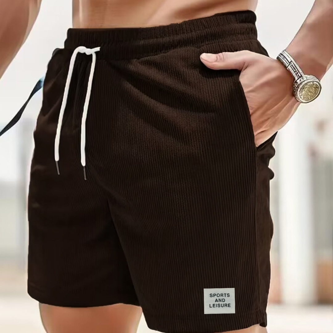 Dames Short van Lichtgewicht Ribfluweel met Trekkoord - Comfortabel en Trendy