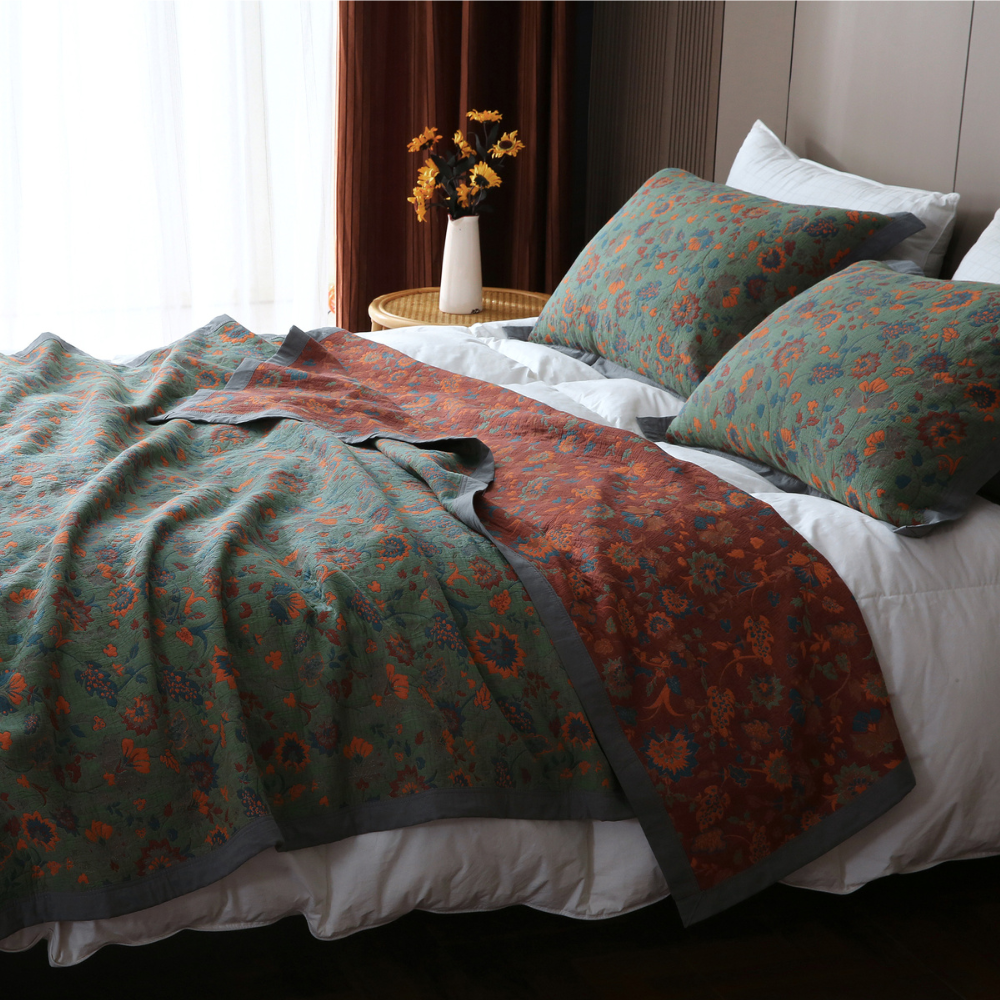 home & garden : Retro Bloementapijt Klein (170 x 230 cm) in van Pantino