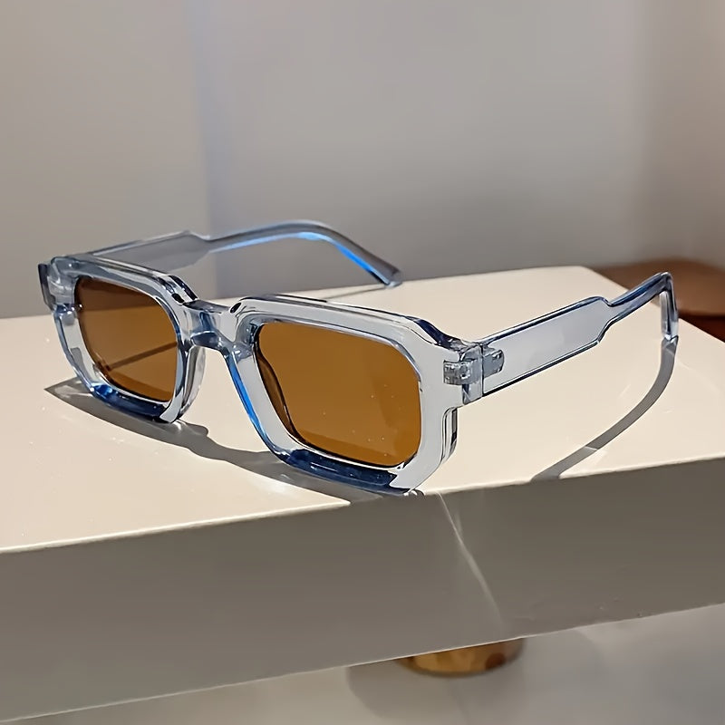 Sunglasses : Zonnebril Heren Zwart - Men 1pc Nieuwe Retro met Vierkant Frame voor Vintage in van Pantino