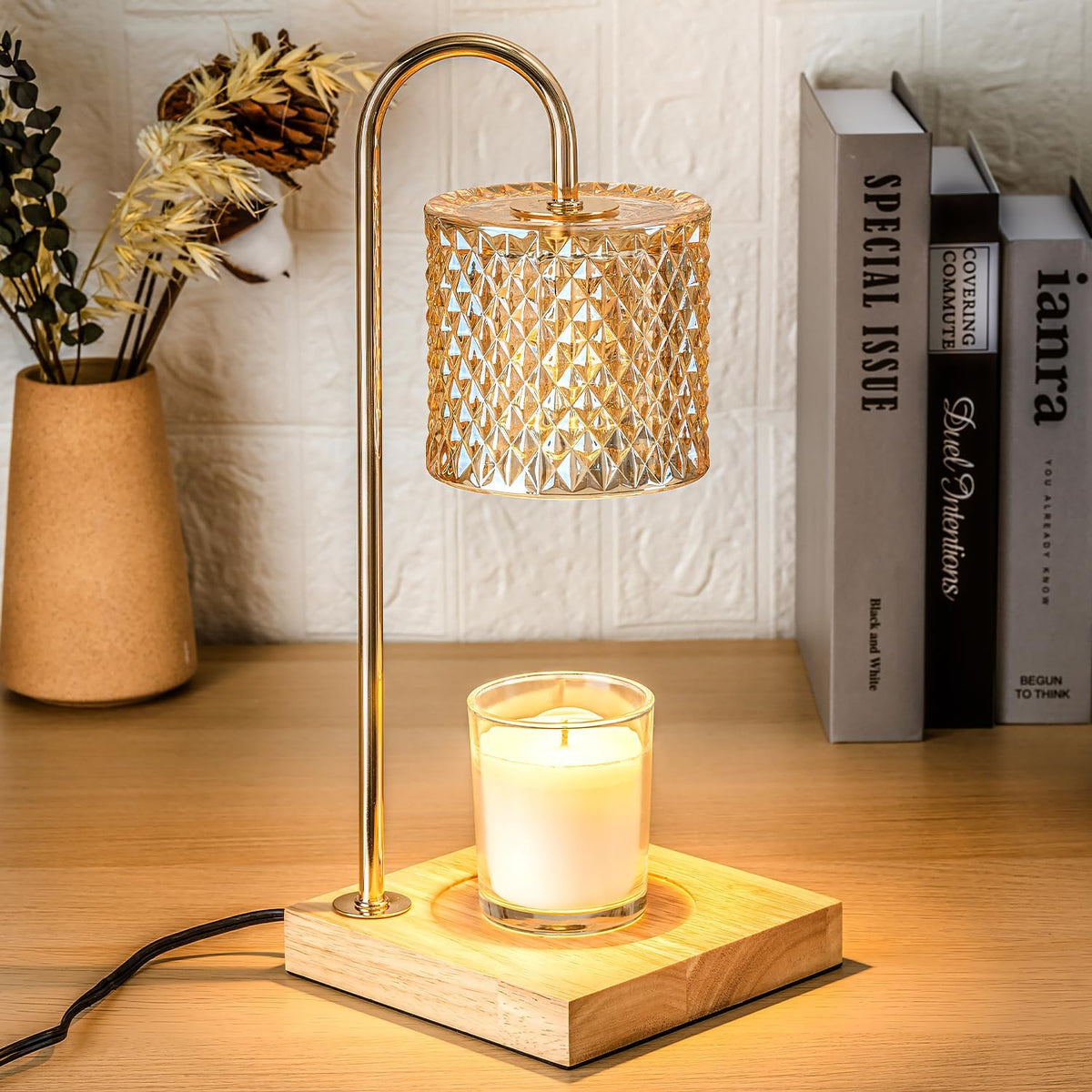 Kaarsenwarmer Lamp : Kaarsenwarmer Lamp – Vlamvrije Waxsmeltlamp in van Pantinoshop