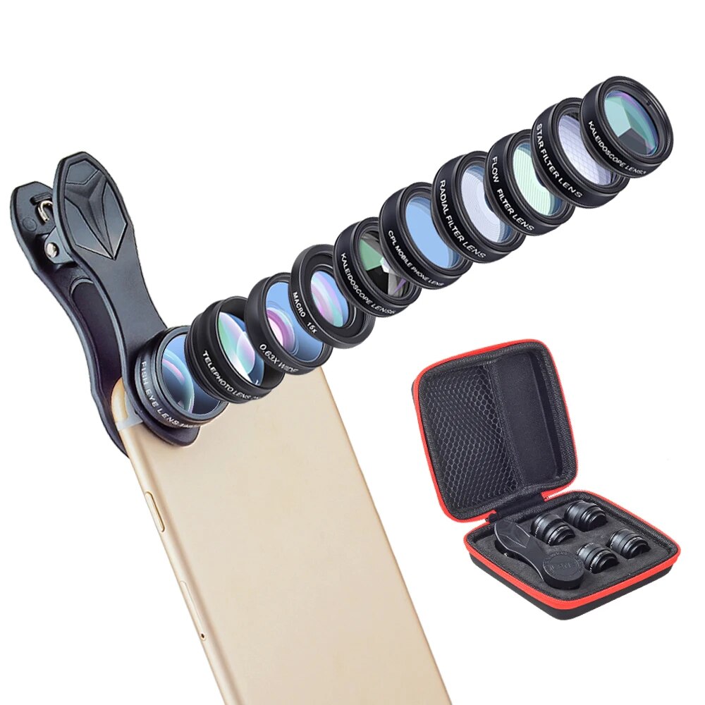 gadgets : VividView Camera Lens Kit - Upgrade de Camera van Je Telefoon in Seconden in van Pantino