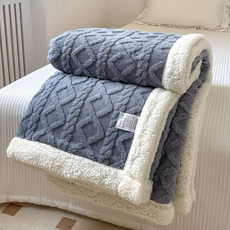 home & garden : ComfortCover - Comfort Deken - Grijs in Blauw van Pantino