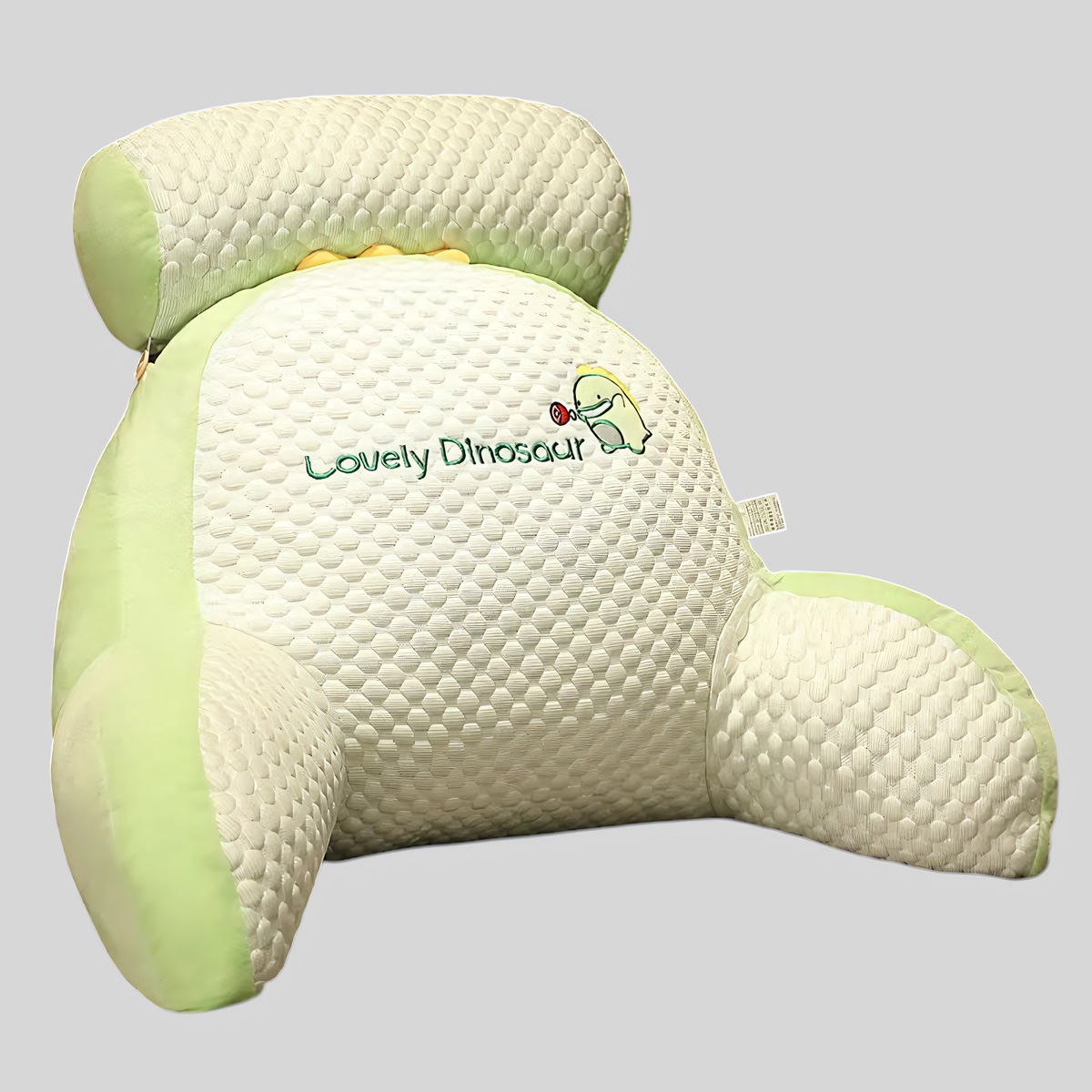 Home & Garden > Home Décor > Cushions & Pillows > Support Cushions > Backrest Pillows : Comfortabel Wigkussen voor Rug en Nek - Diverse Stijlen, Katoenen in Dinosaurus van Mivoza