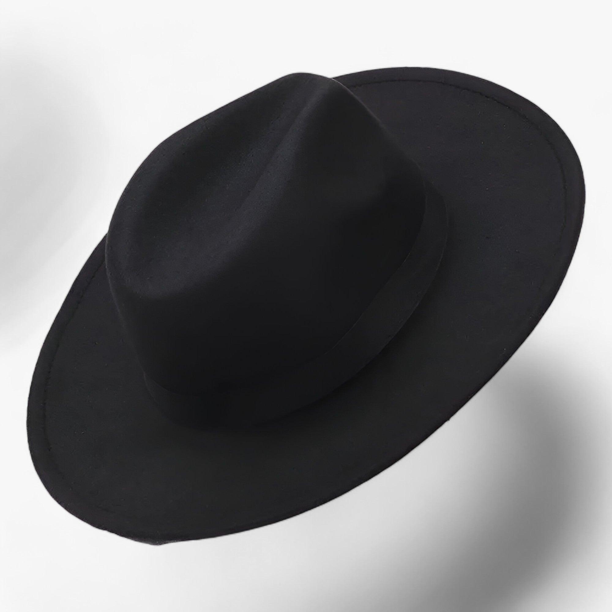 Heren Fedora Hoed van Wol Donkergrijs Elegant - Klassiek en Veelzijdig