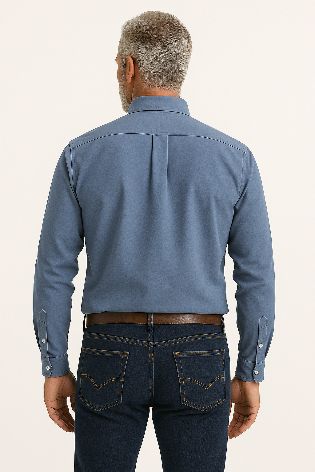 Klassiek katoenen overhemd met lange mouwen - Tijdloze stijl in verschillende kleuren