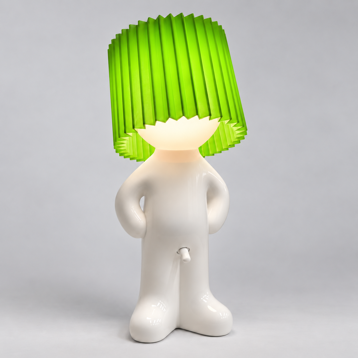 Tafellamp Figuur - Decoratief Design met Plooikap en LED