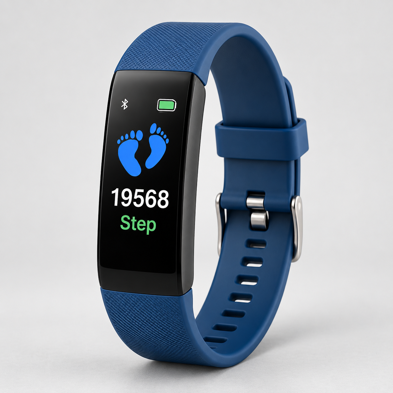 Senioren Smartwatch - Hartslag, Stappen, USB Oplaadbaar