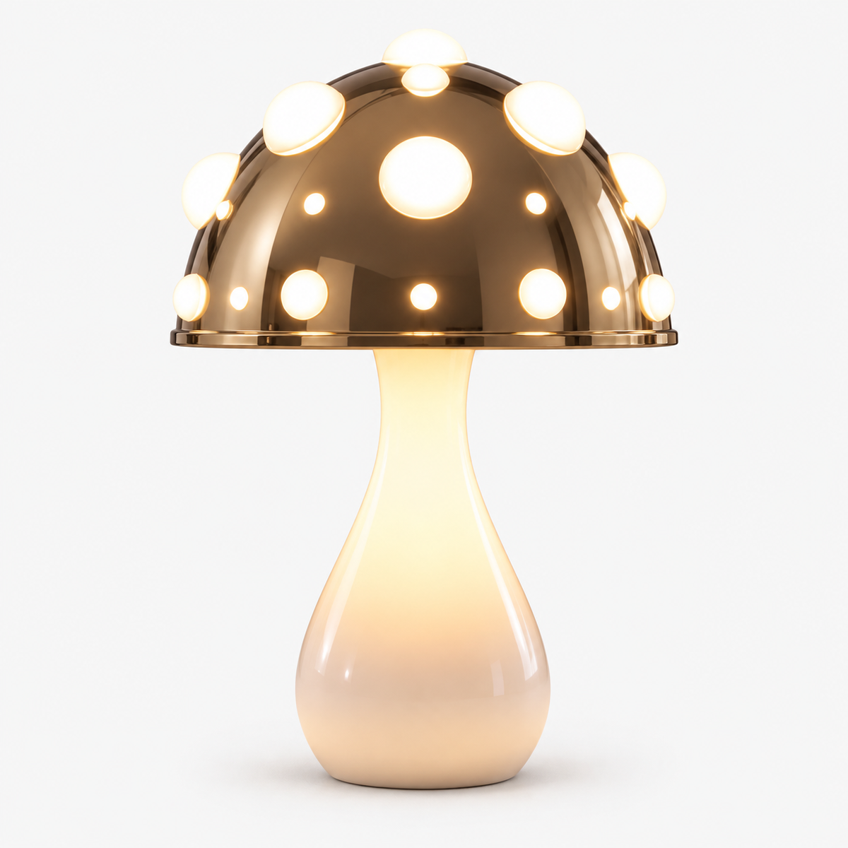 Paddenstoel Tafellamp - Modern Metalen Dimbaar Ontwerp