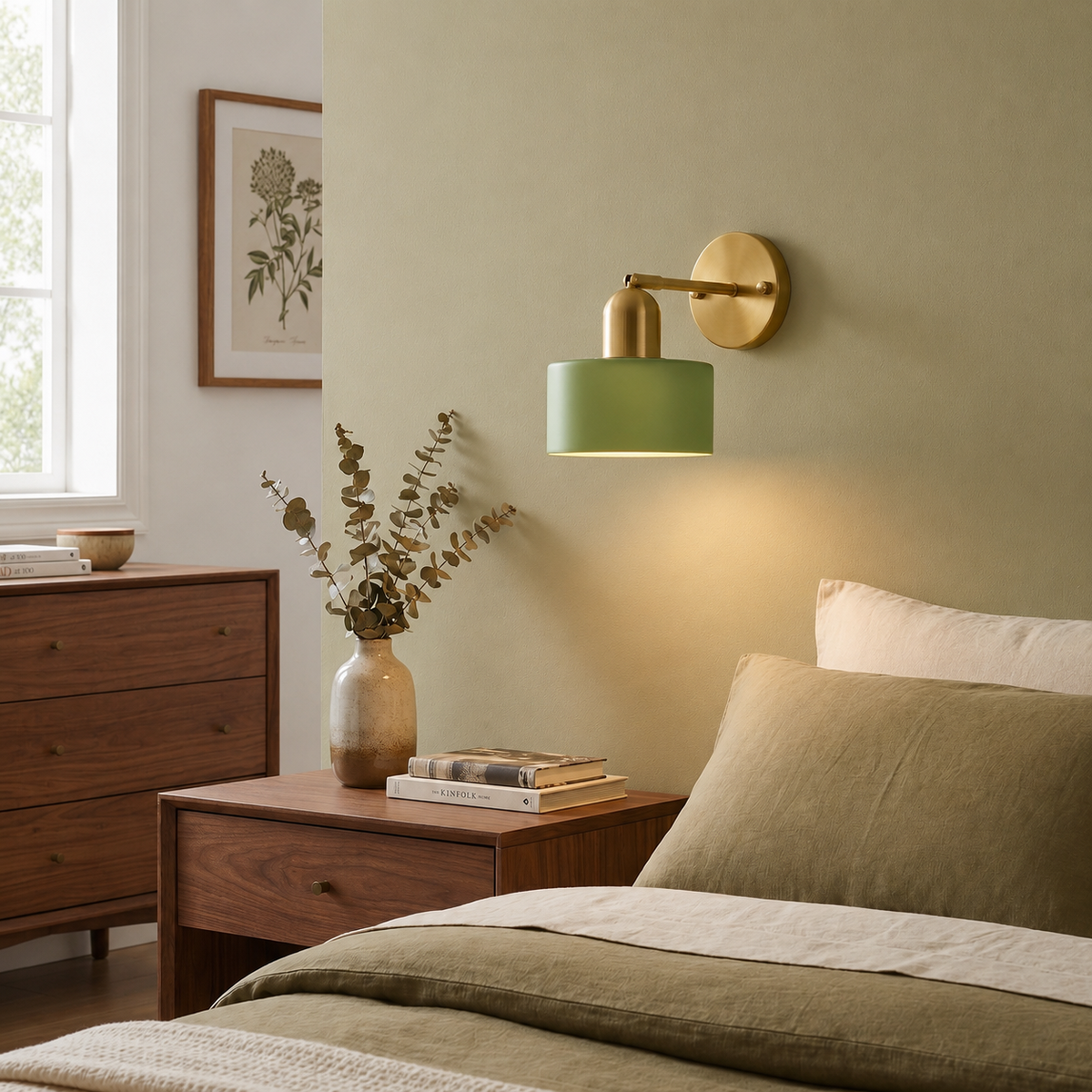 Bauhaus Gekleurde Glazen Wandlamp - Moderne Opbouwlamp