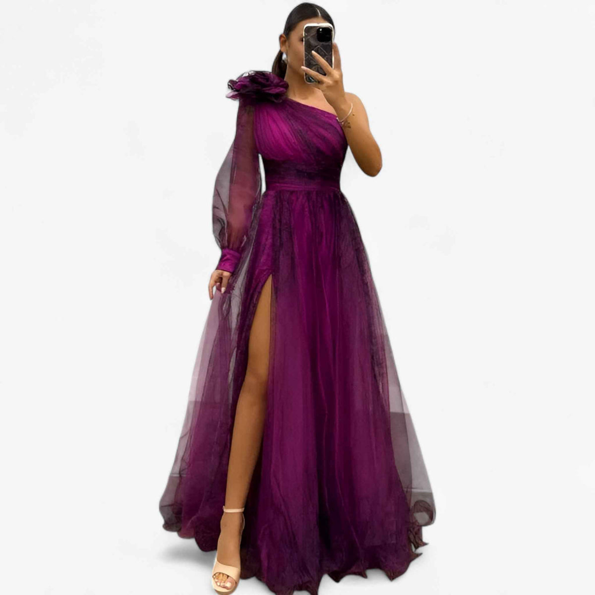 Jurken : Alma | Dames Elegante Lange Maxi Jurk in van Pantinoshop