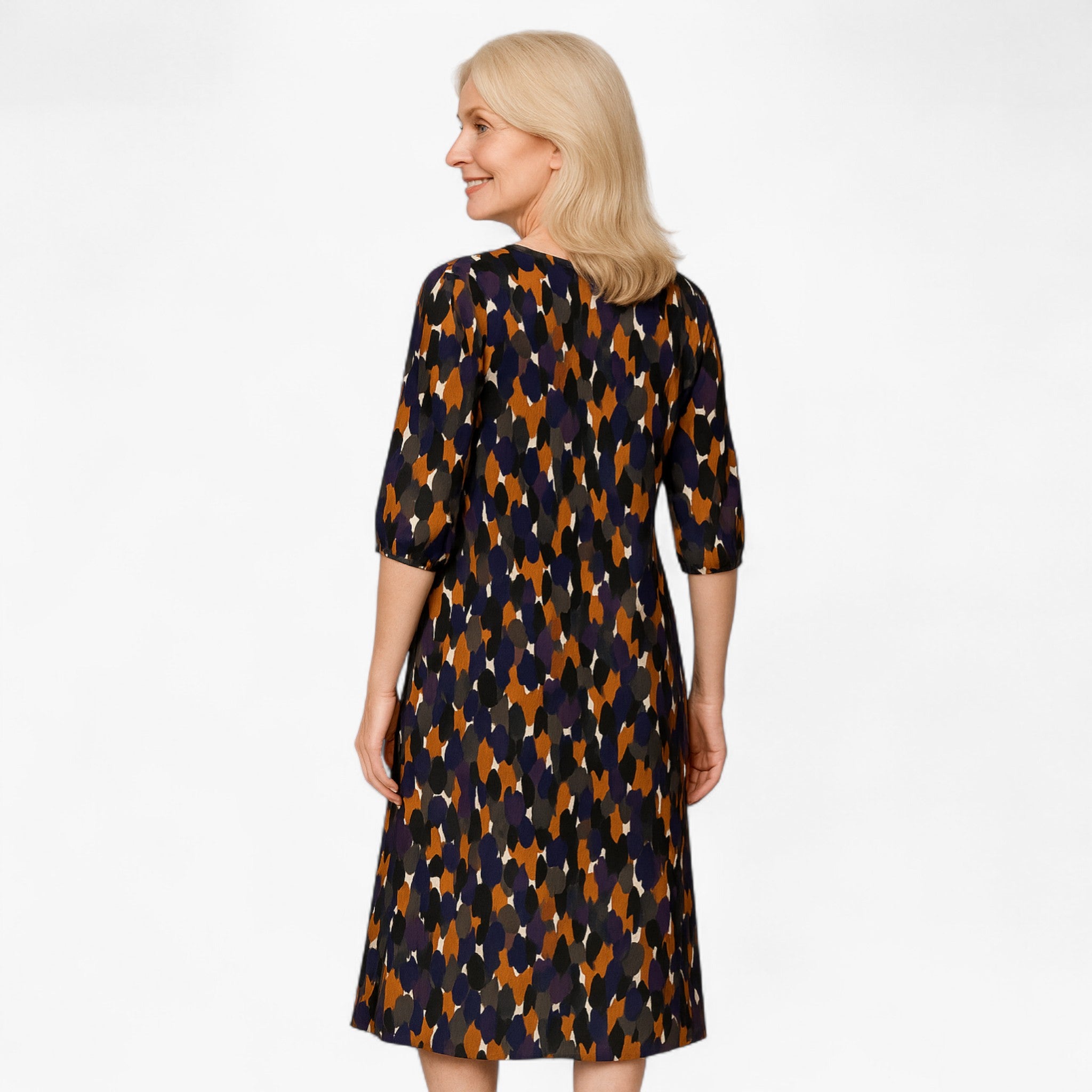 Women's Dress : Maxi Jurk Dames - Elegante Lange Vintage in van Pantino