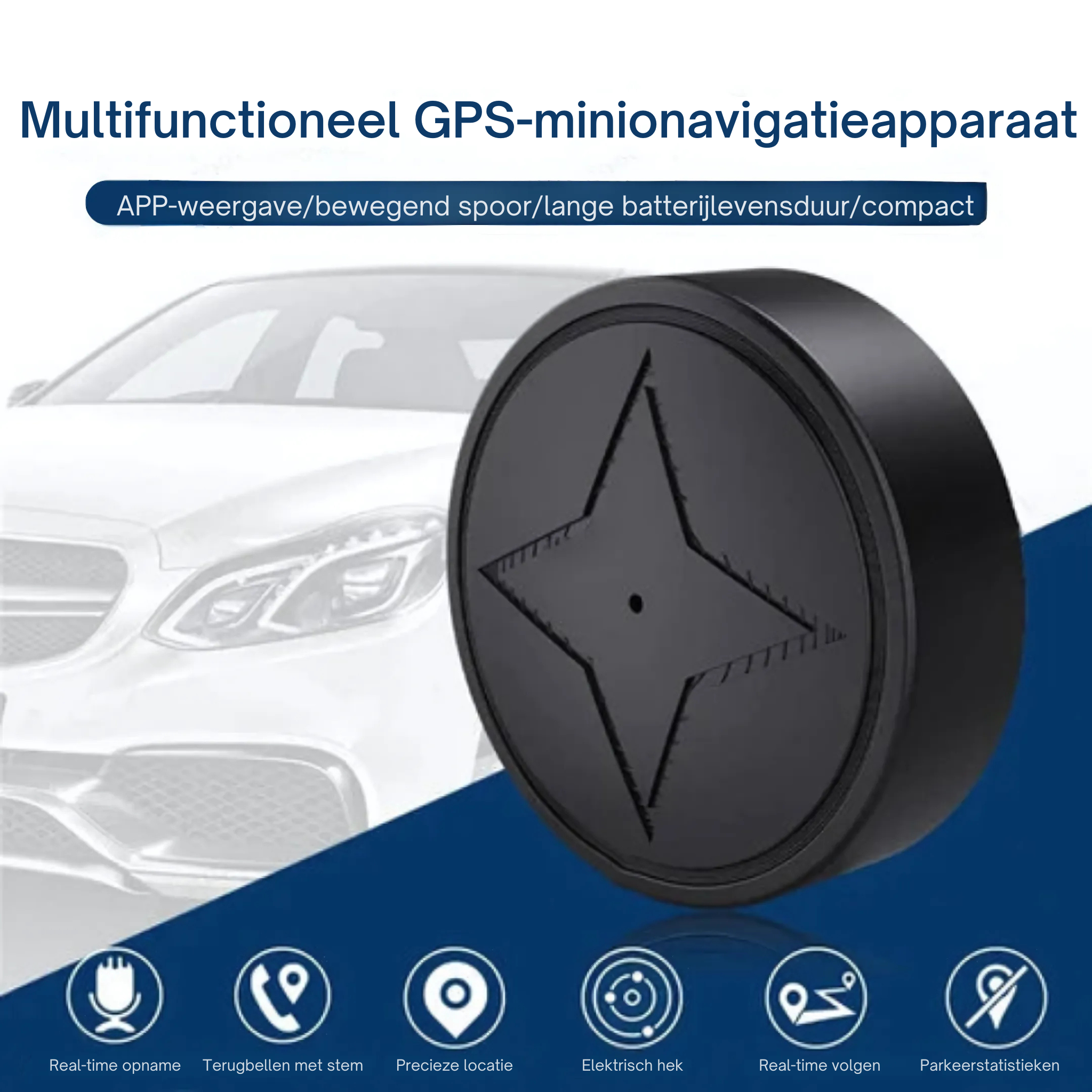 gadgets : EasyTrack - Kleine Draadloze GPS-Tracker met Magnetische Bevestiging in van Pantino