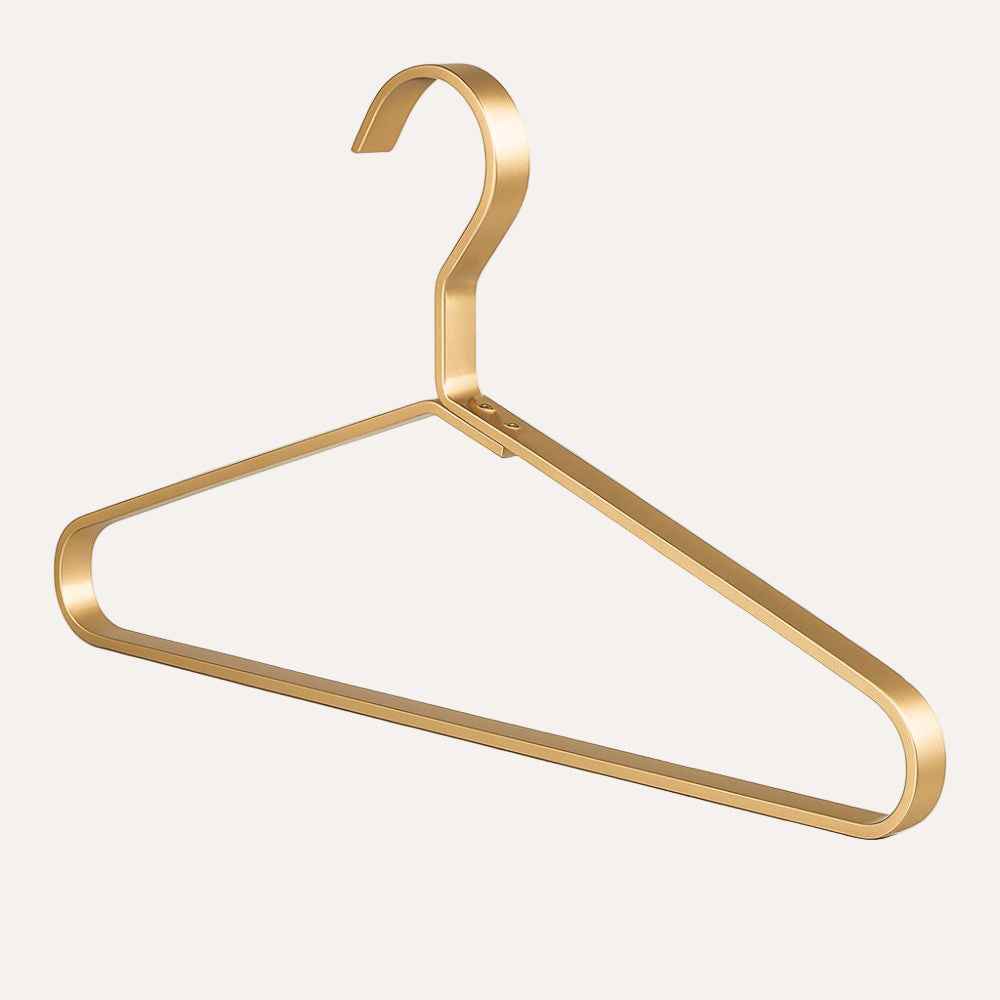 Kleiderbügel : Heren Aluminium Kleerhangers - Ruimtebesparend & Antislip (4 Stuks) in van Givera