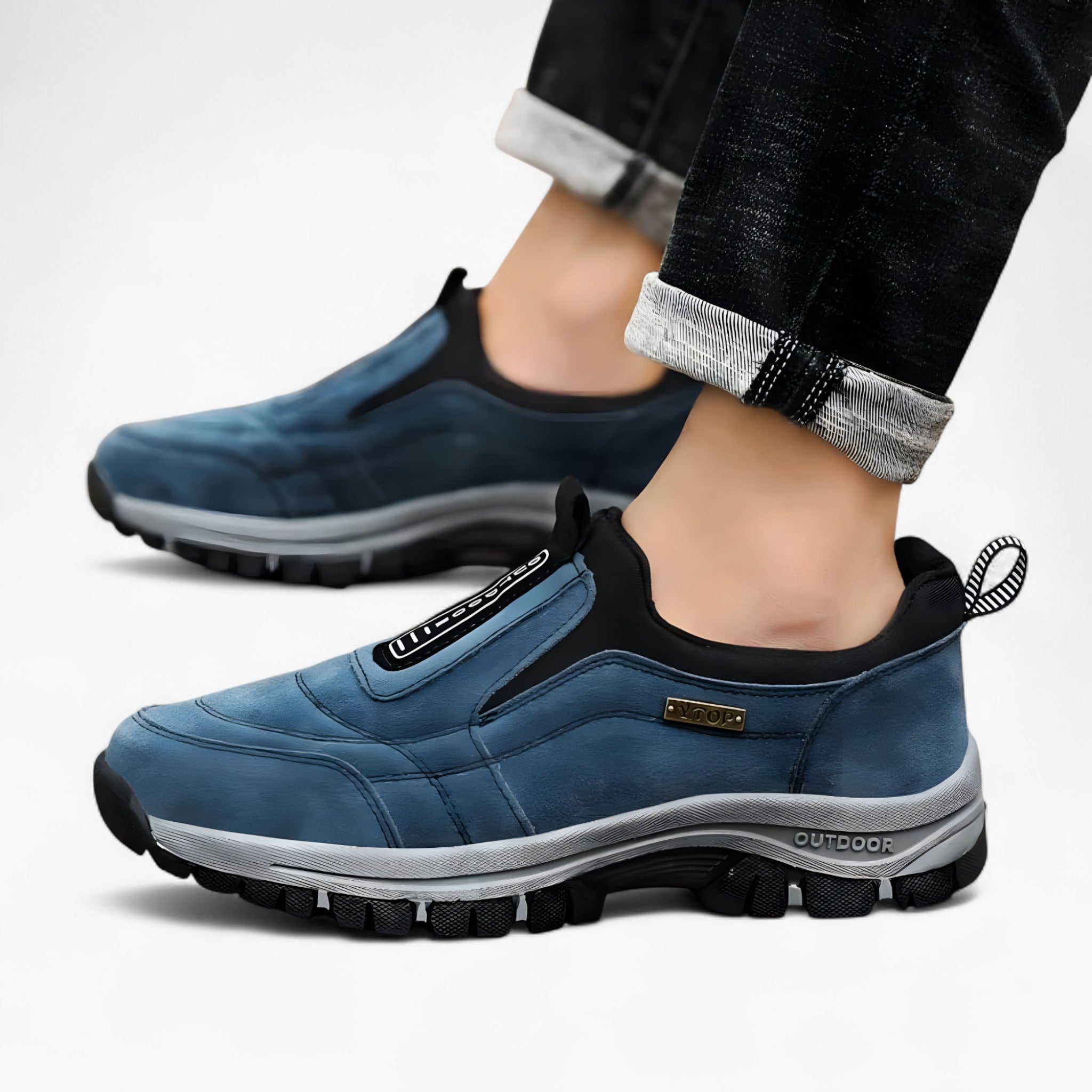 Heren Orthopedische Schoenen Hela Dagens Comfort, Ademend en Antislip
