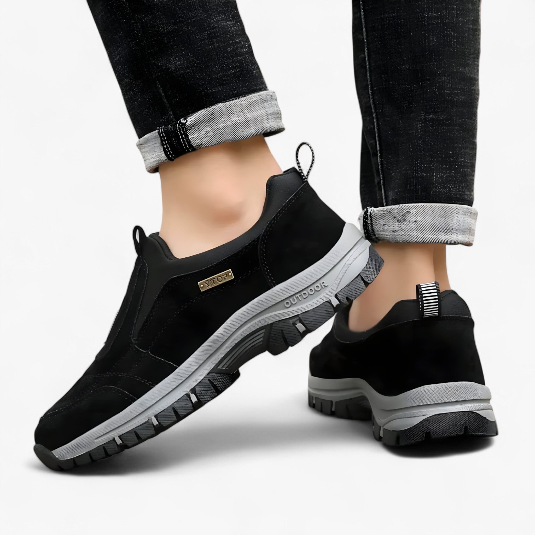 Heren Orthopedische Schoenen Hela Dagens Comfort, Ademend en Antislip