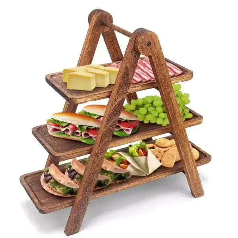 home & garden : Houten Serveerschaal - Decoratief Fruit en Snacks Serveren - Hout in van Pantino