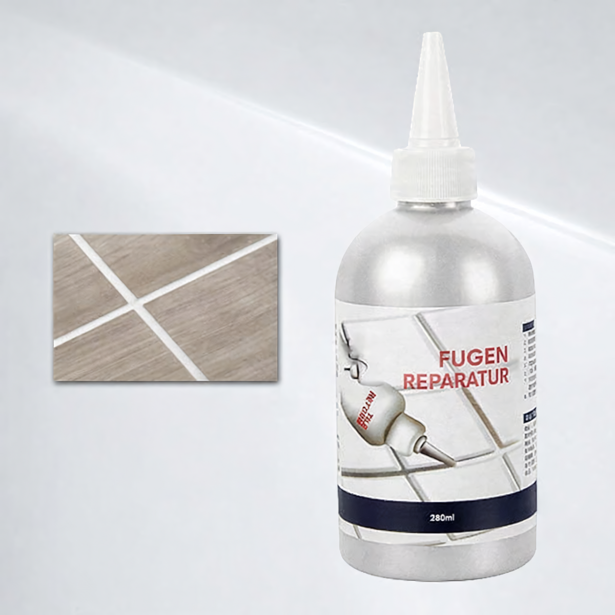 TD - Repair - Accessoires : Witte Voegenstift - Waterdicht & Schimmelwerend Tegelherstel in Wit van Thomler