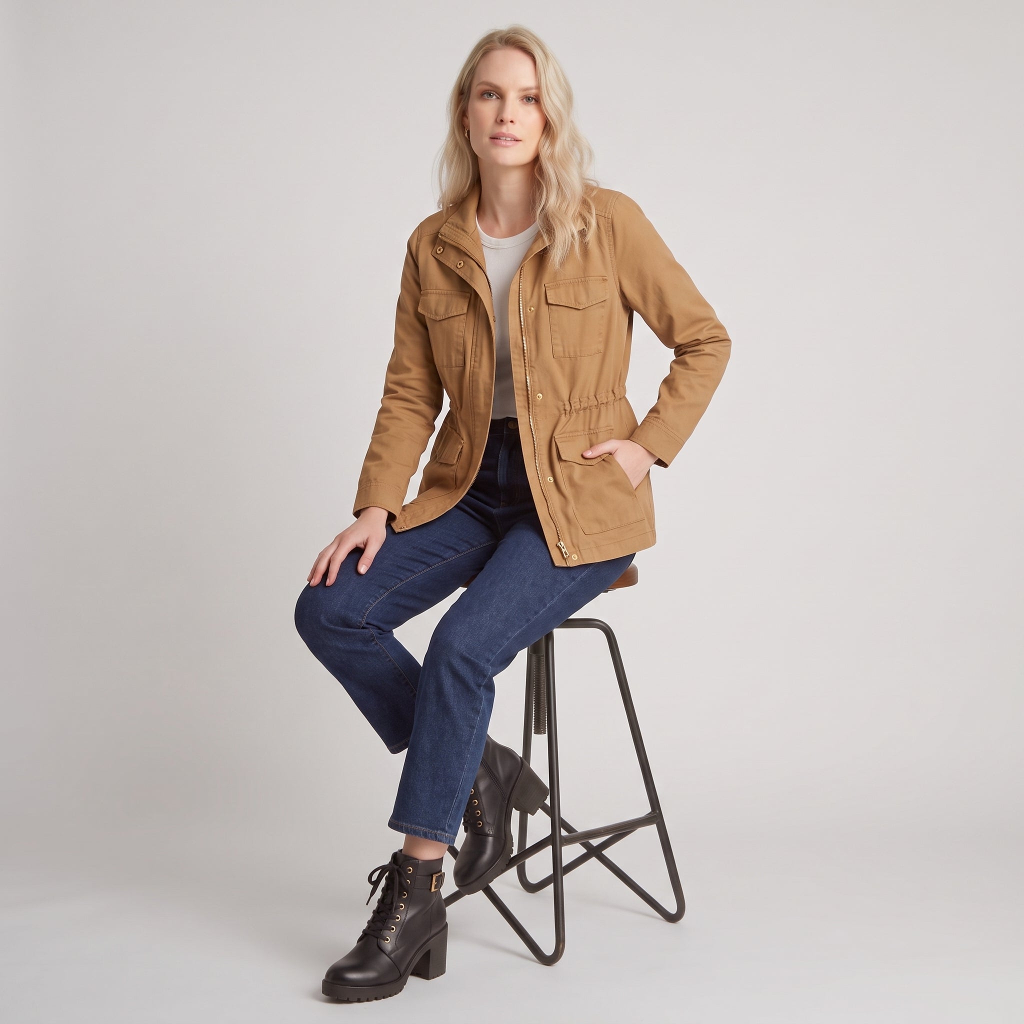 AS - Womens - Boots : Enkellaarzen Dames - Blokhak, Veters en Comfortabele Grip in van KleefMode