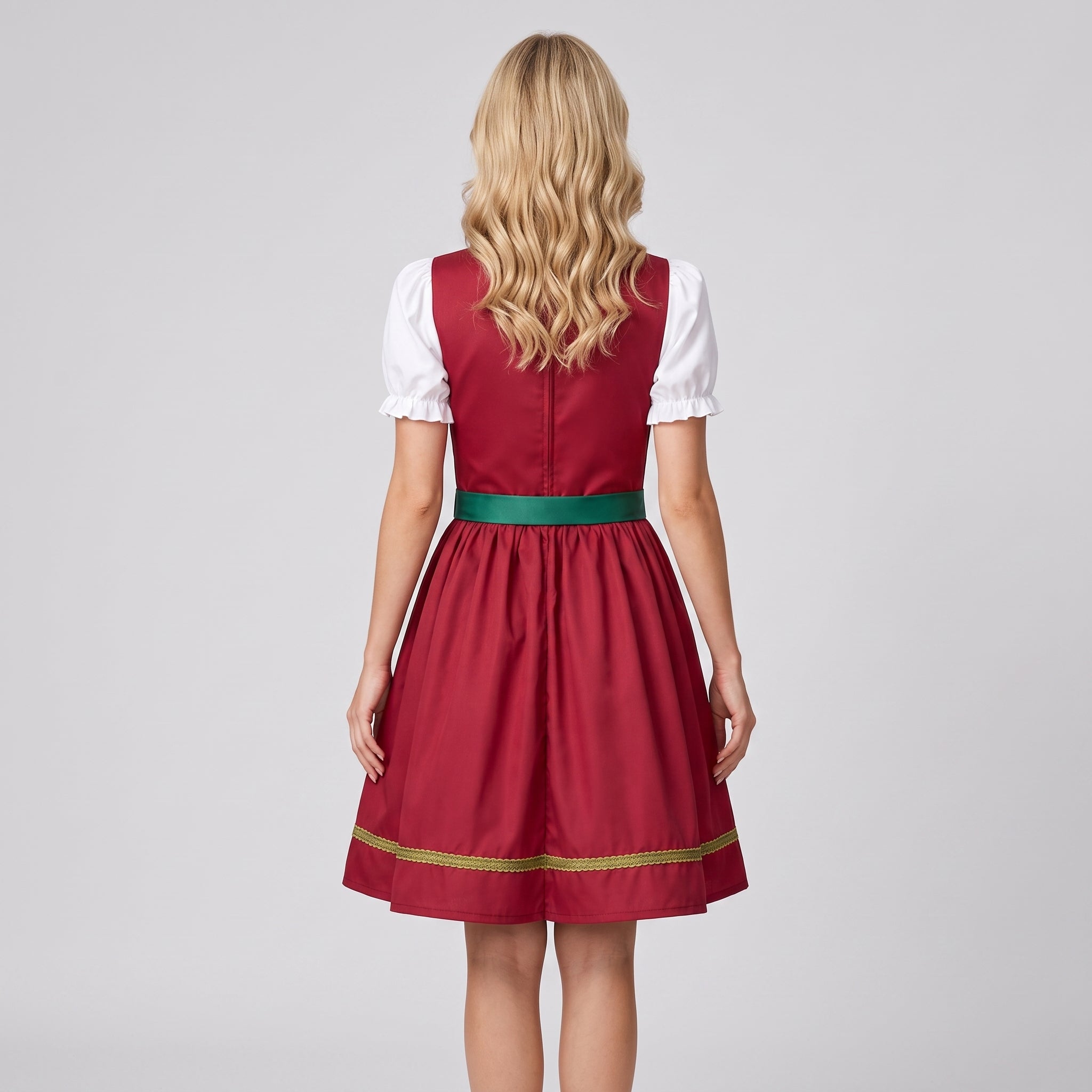 Gifts – Seasonal – Oktoberfest : Dames Oktoberfest Jurk met Schort en Veterdetail in van Pantinoshop