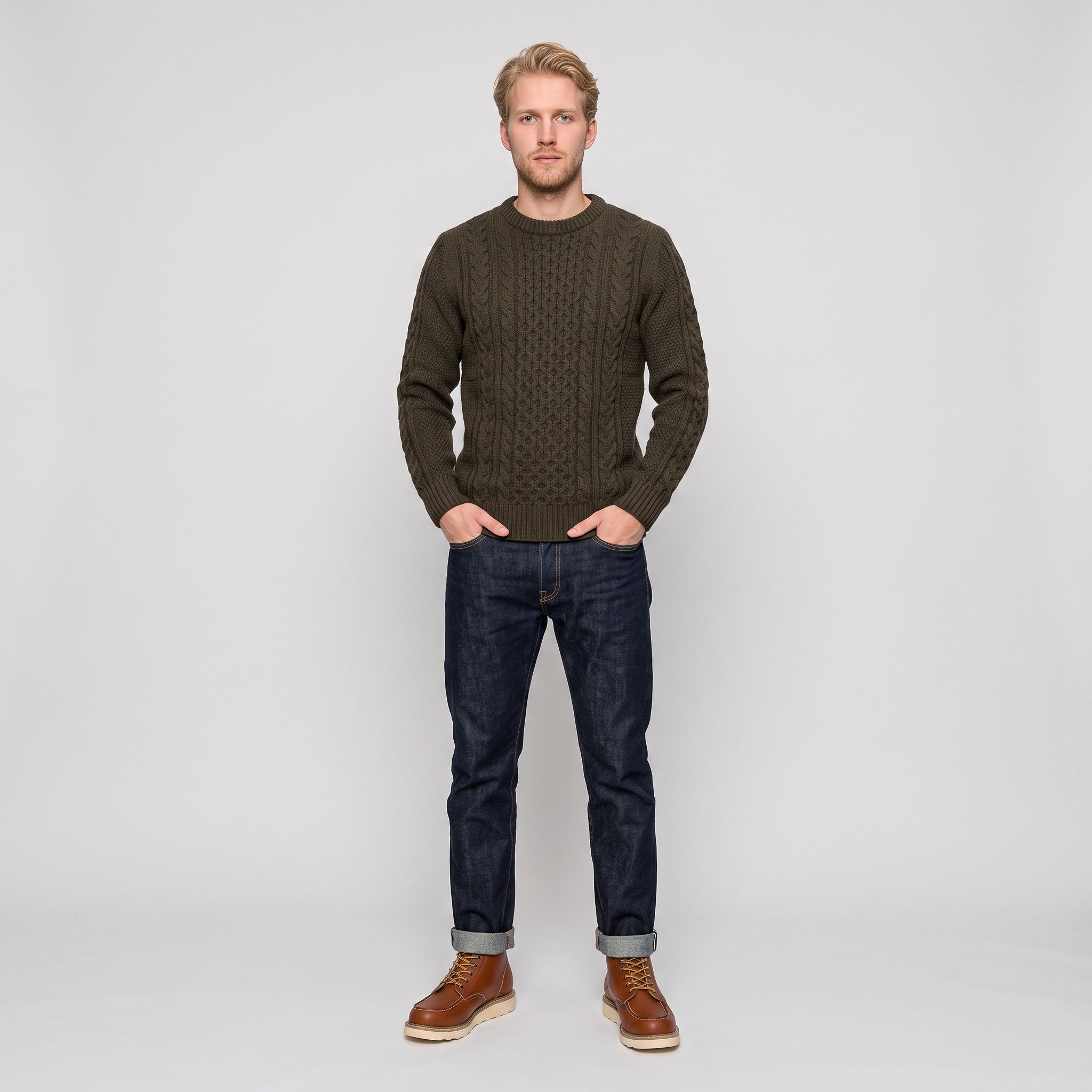 AS - Mens - Boots : Heren Veterlaarzen - Retro Stijl, Comfortabel, Duurzaam in van KleefMode
