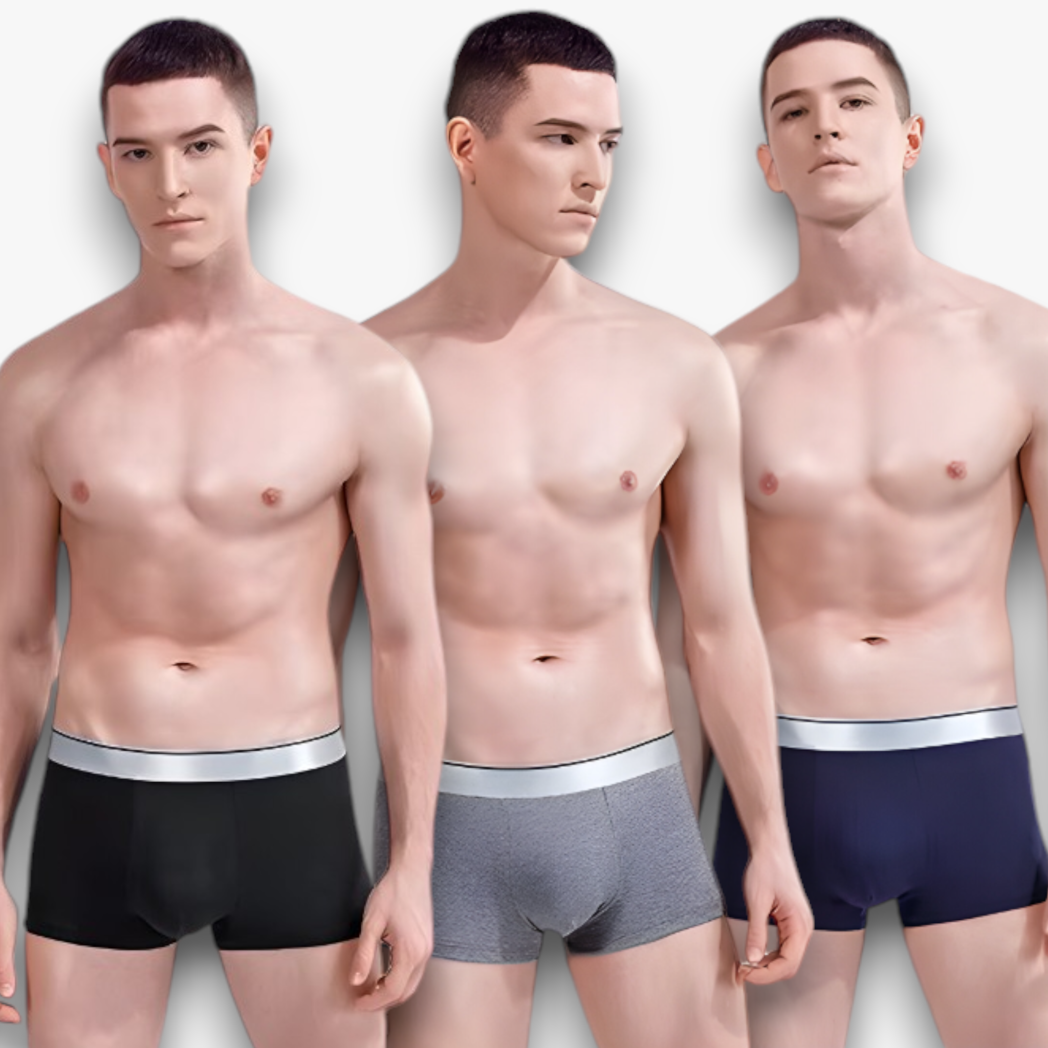 Boxer Briefs : Ademende Boxershorts - Sexy en Comfortabel - 2 Zwart in van Pantino