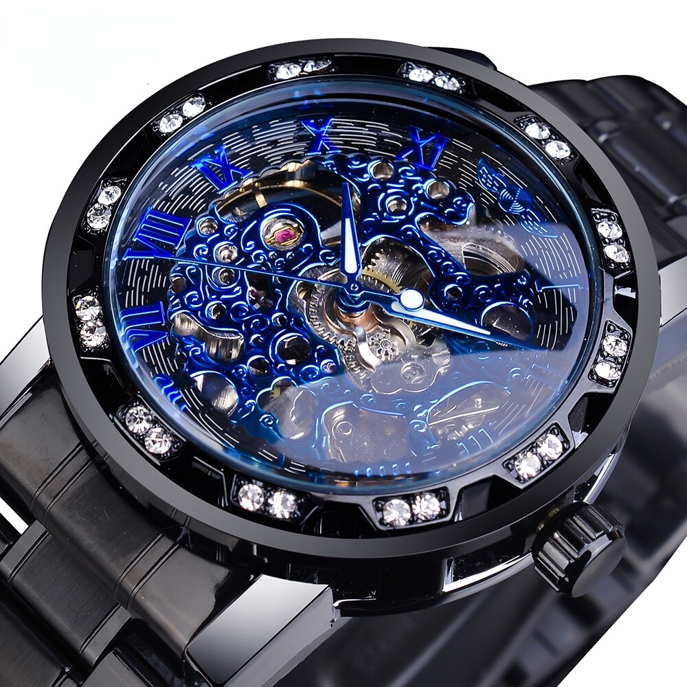Herenhorloge Goudkleurig Staal - Luxe Kwarts Polshorloge met Verstelbare Stalen Armband