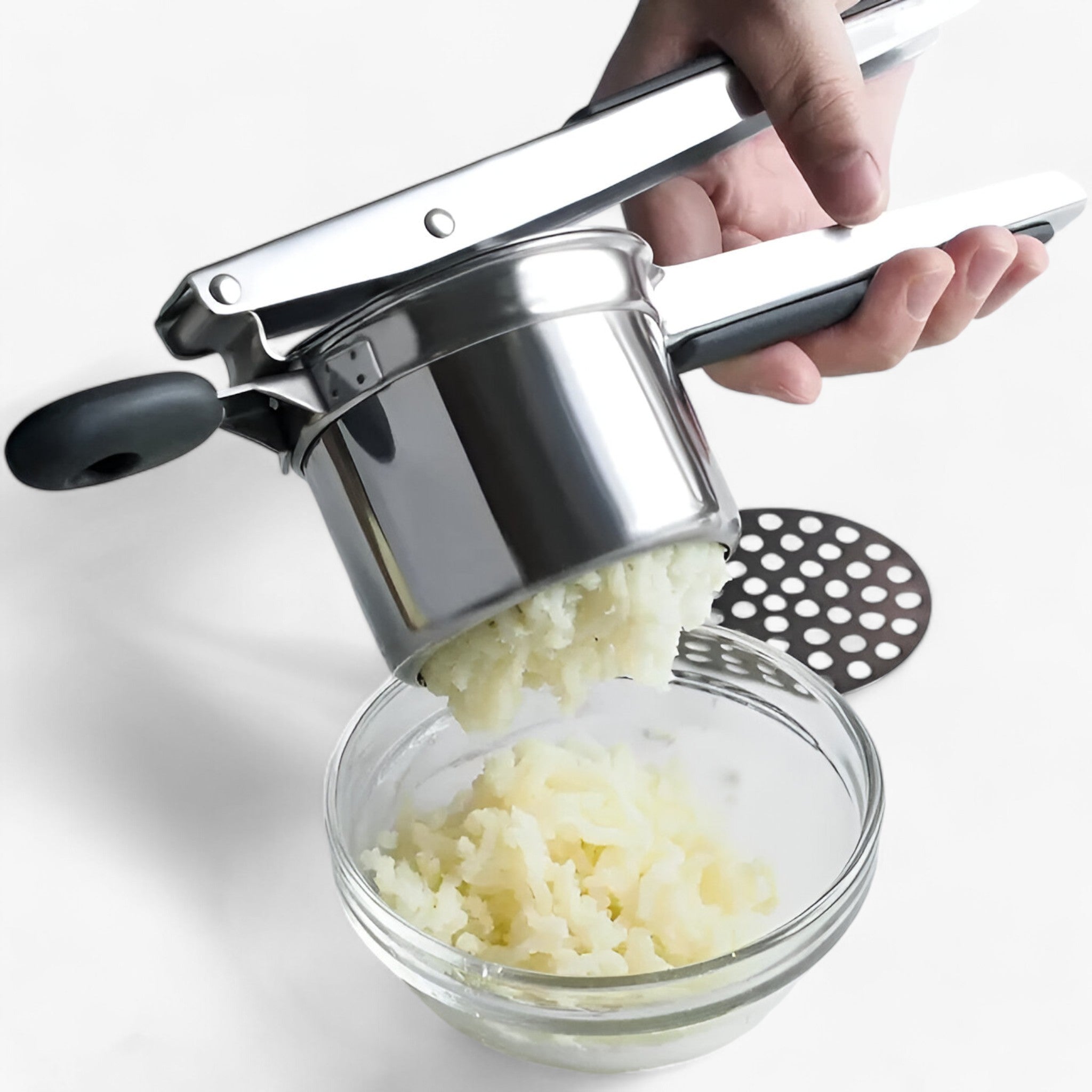 home & garden : Aardappelrasp met Verwisselbare Schijven Roestvrij Staal in van Pantino