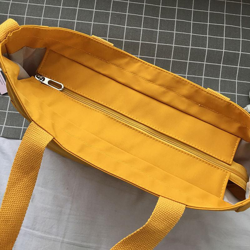 Dress : Waterdichte Combi-Tas - Geel in van Pantino
