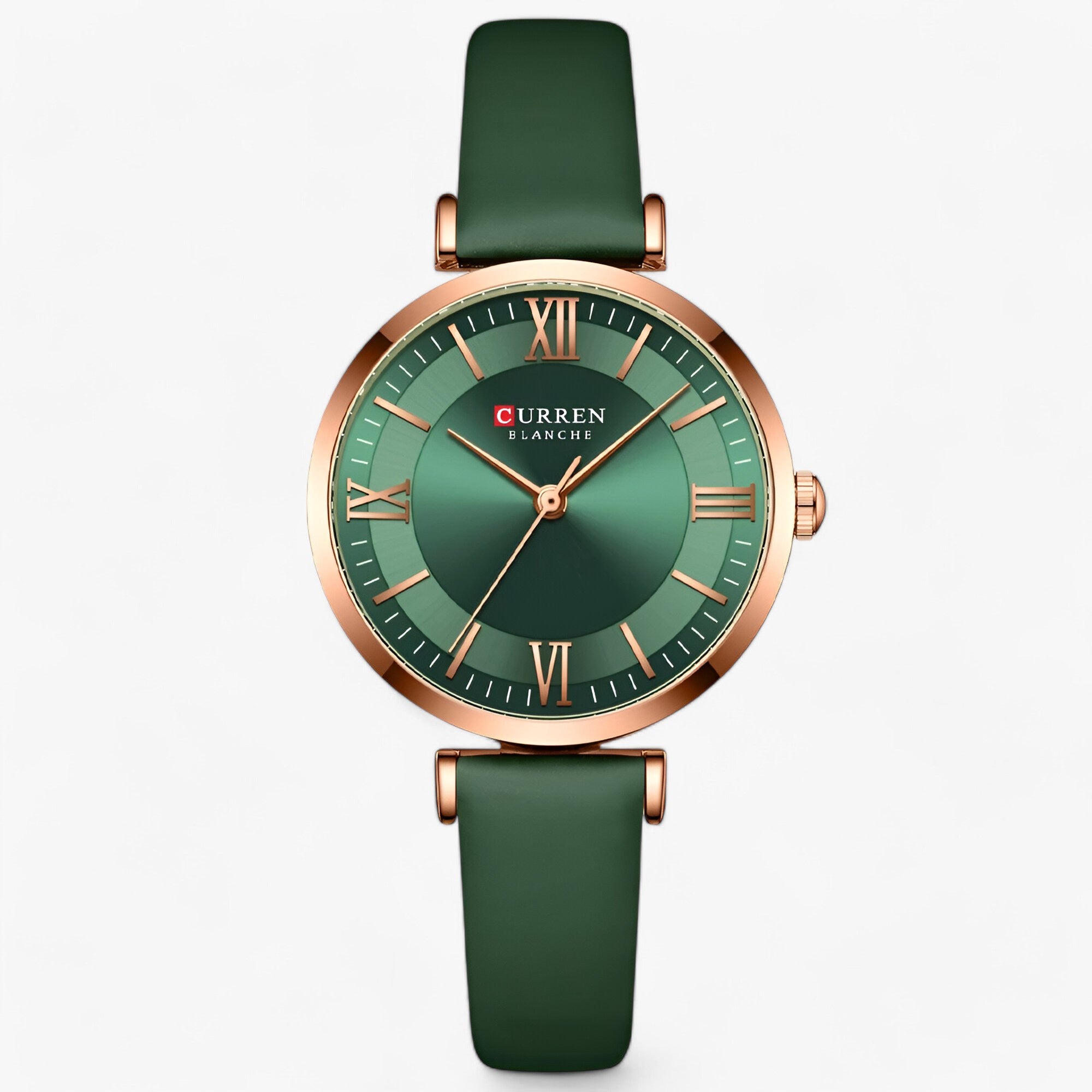 watches : Luxe Horloge voor Vrouwen Dames - Elegante Quartz Ontwerp - Groen in van Pantino