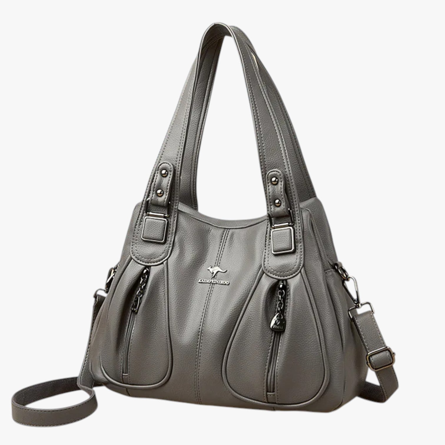 Dagelijkse elegantie - De leren schoudertas die elke look verrijkt Dames
