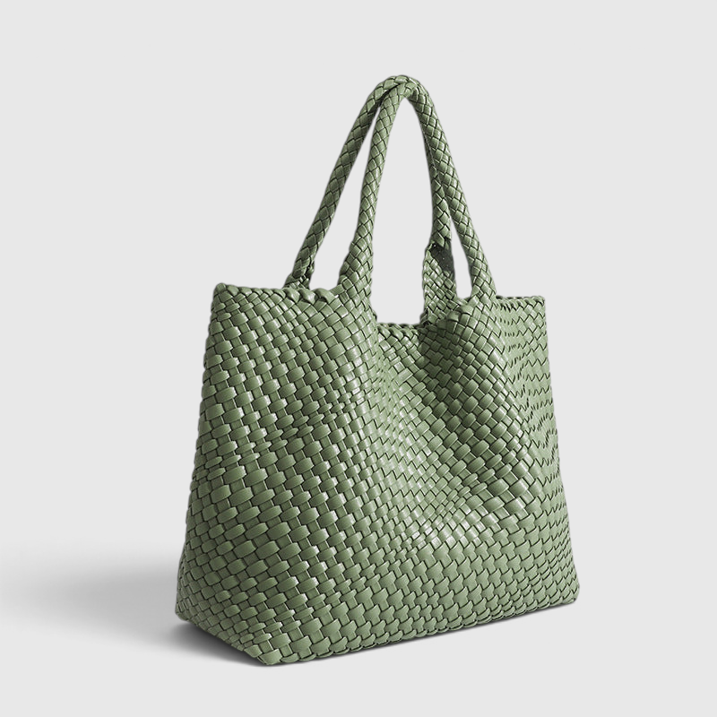 Woven Tote Bag – Luxury Handbag with Spacious Design