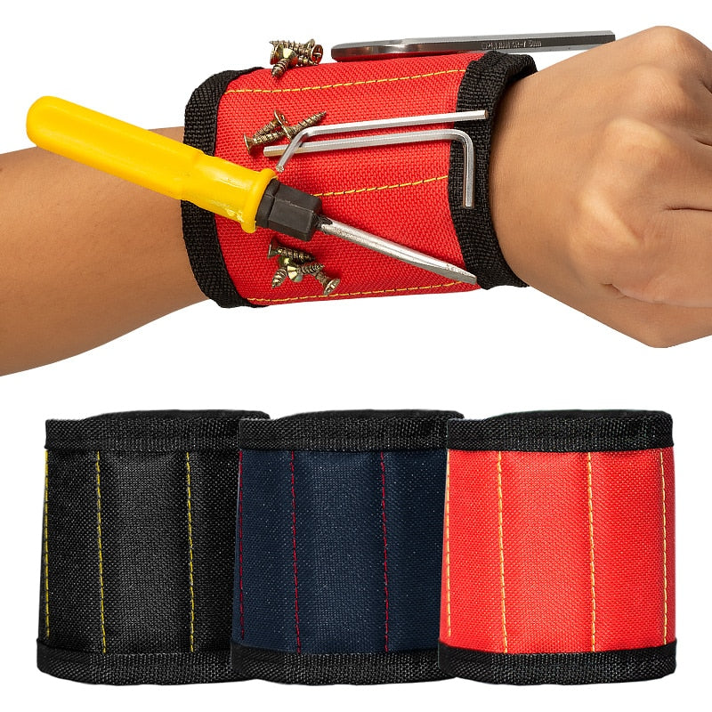 Magnetic Wristband : Magnetische Polsband - Schroeven Bitjes Altijd Bij Je - Nylon in van Pantino