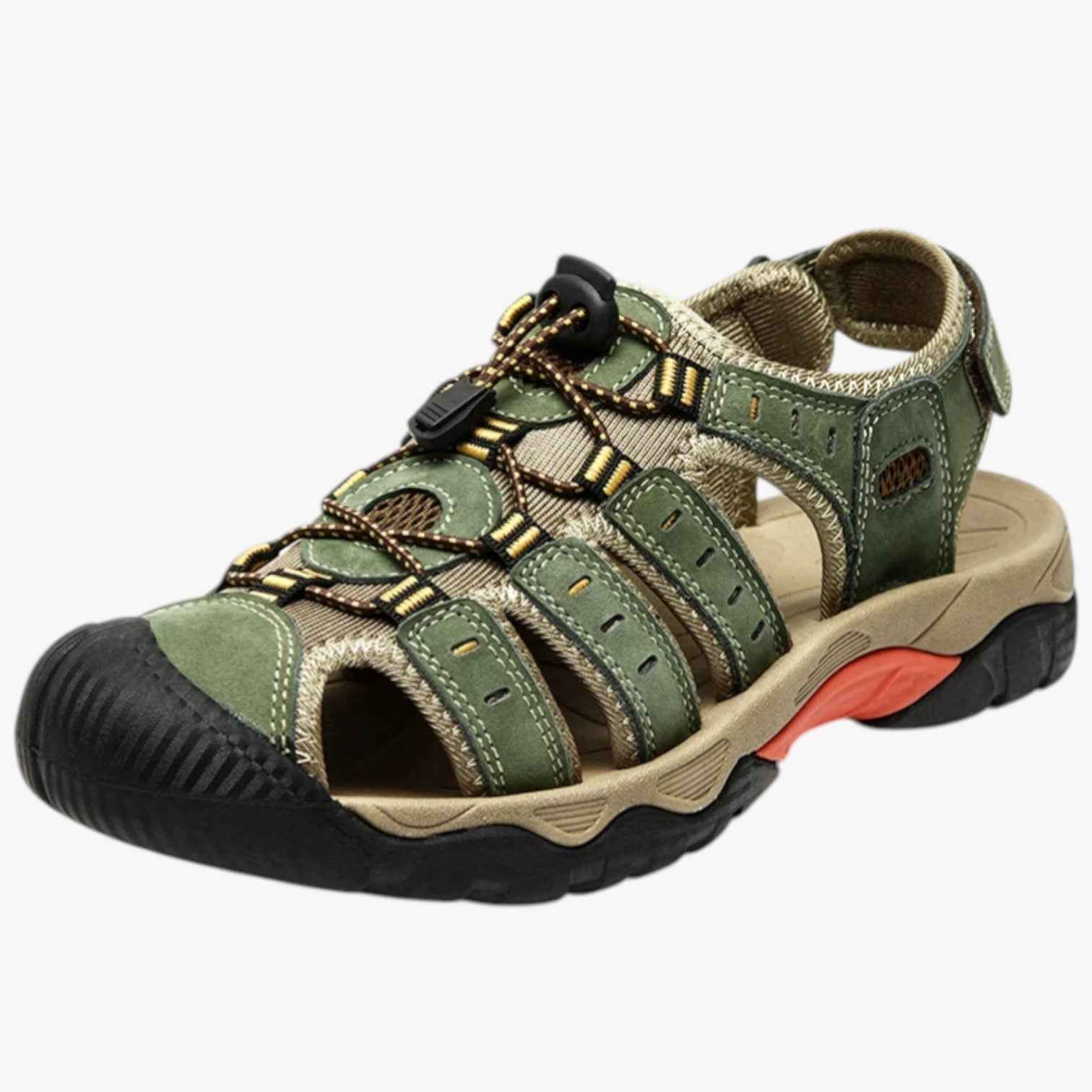 Sandals : Gesloten Heren Trekkingsandalen, Beschermend en Comfortabel voor Paden en Outdoor in van Pantinoshop