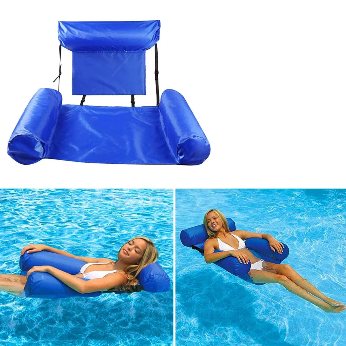 outdoor equipment : Opblaasbare Drijvende Ring - Zwembad Lounger Float Zomer - PVC in van Pantino