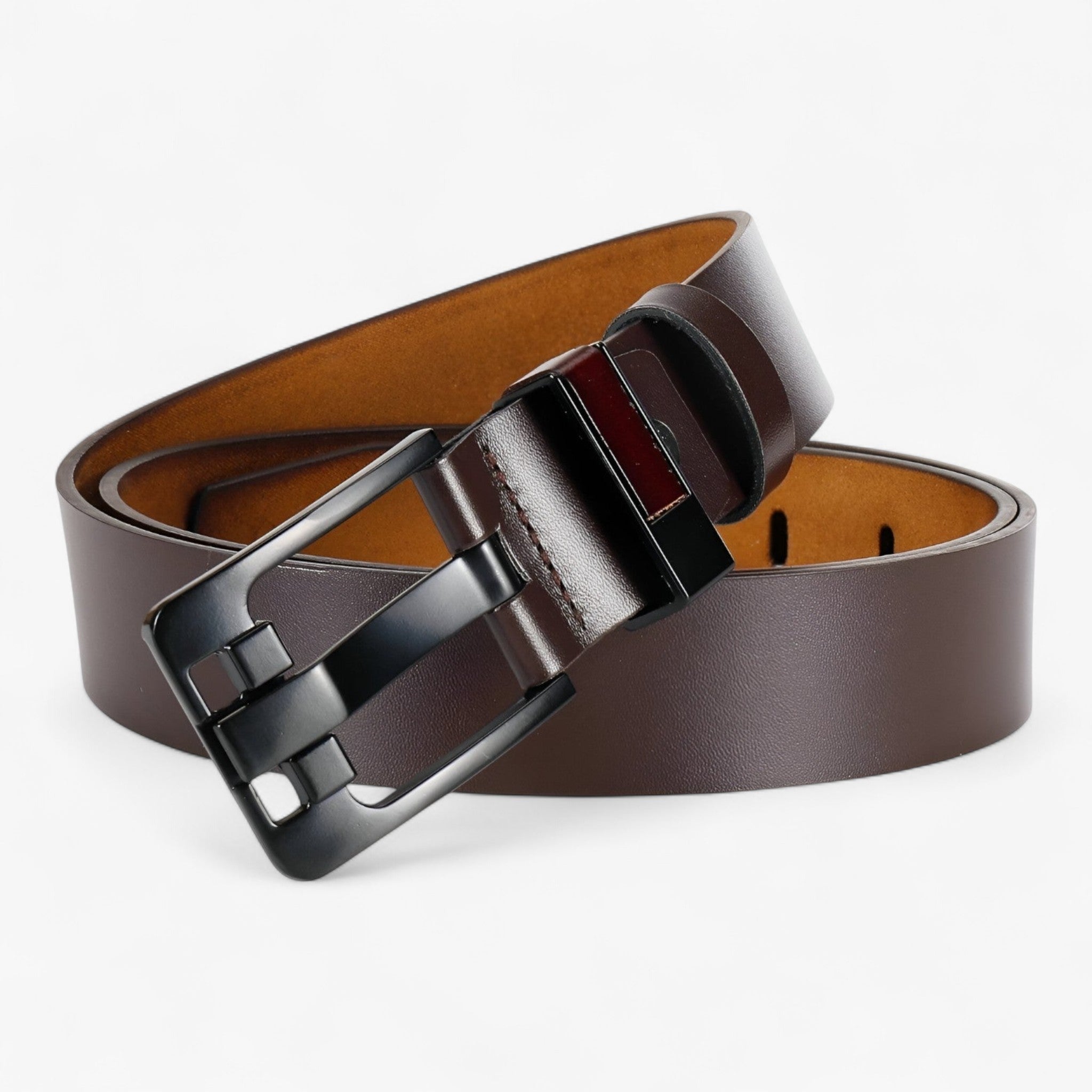 Belts : Heren armband zwart - Stijlvol, duurzaam staal voor elke gelegenheid in van Pantino