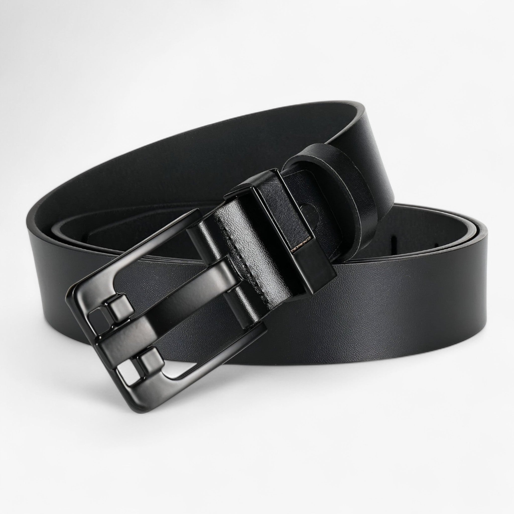 Belts : Heren armband zwart - Stijlvol, duurzaam staal voor elke gelegenheid in van Pantino
