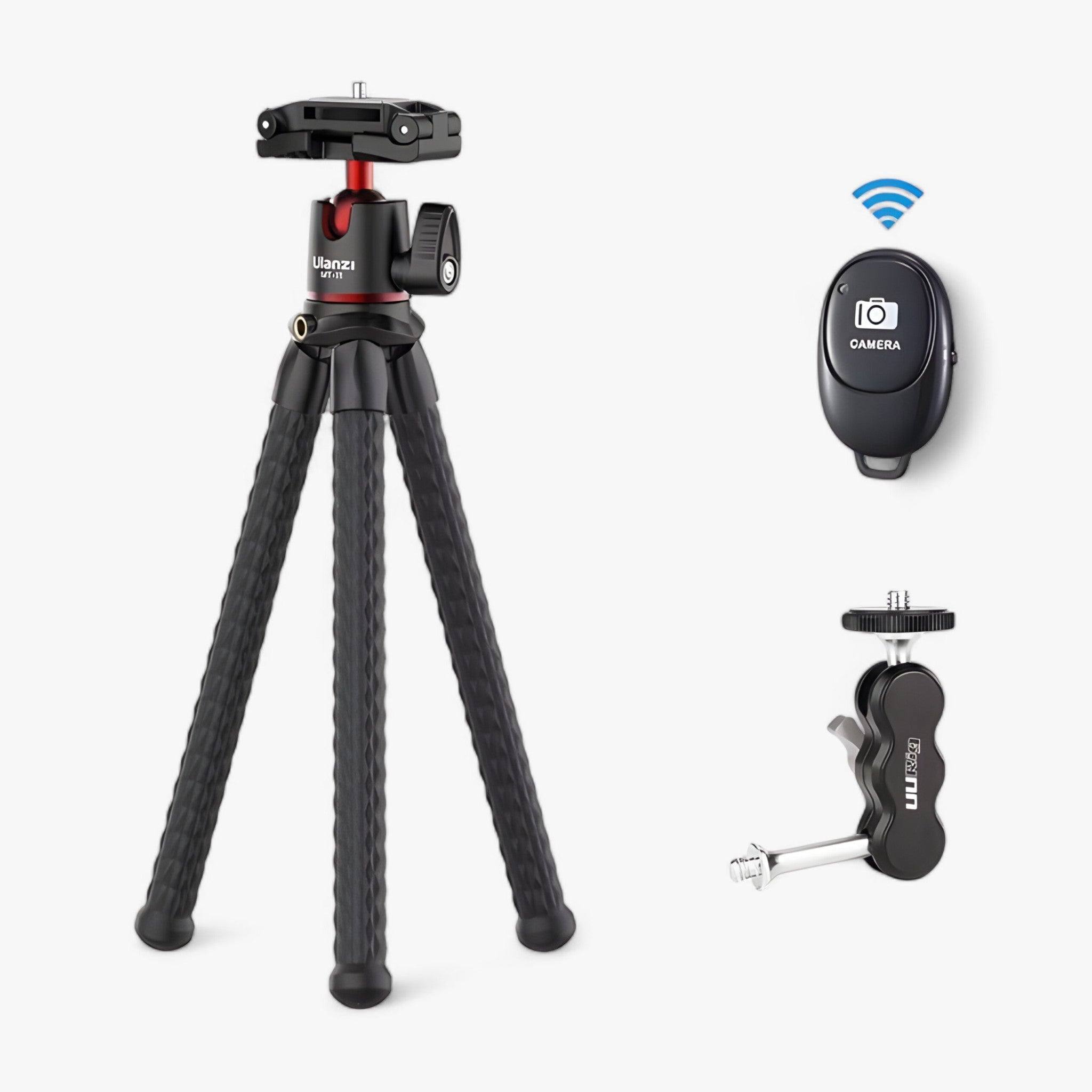 gadgets : FlexiGrip - Octopus Statief - Veelzijdige Steun voor Camera's en Telefoons in MT-11 arm kit van Pantino