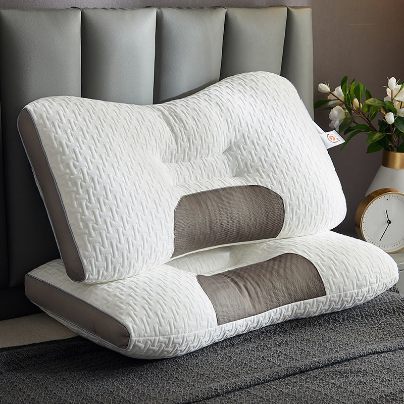 home & garden : Antibacterieel Neksteun Kussen in 48x74cm Golven van Pantino
