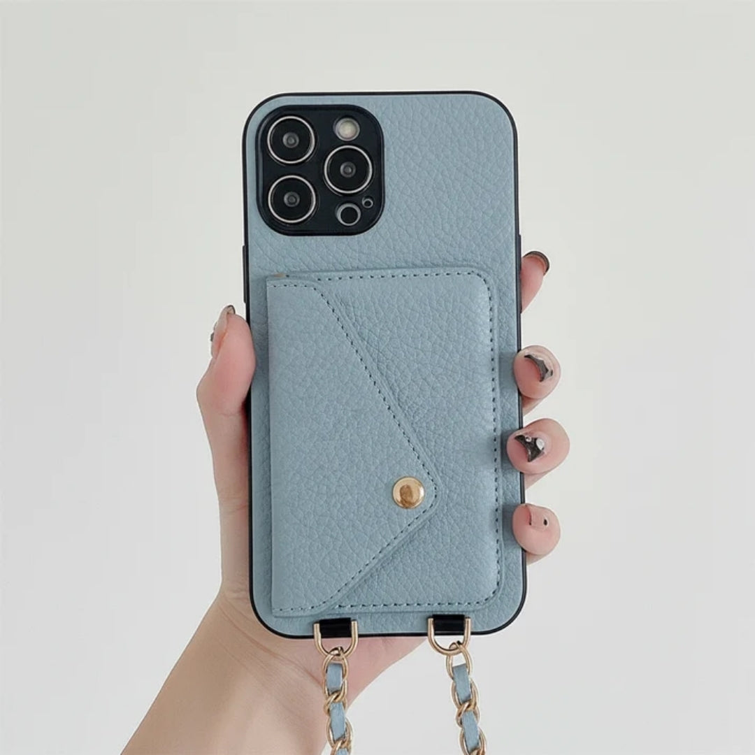 Telefoonhoesje voor iPhone - Met Praktische Pasjeshouder